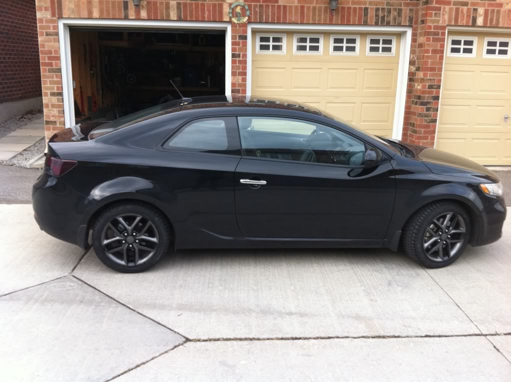 Painted Wheel Inserts + Winter Tires Kia Forte Forum